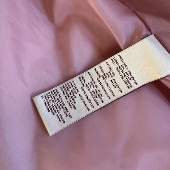 Koolaburra by UGG short corduroy puffer jacket Small Pink Dusty Rose NWOT- XL - Picture 2 of 10